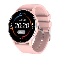 Cumpără acum Ceas smartwatch si bratara fitness ZL02D, oxigen, ritm cardiac, pedometru, notificari, IP67, Compatibil cu Android/iOS, vibratii, multi sport, Roz de pe Sellect.ro