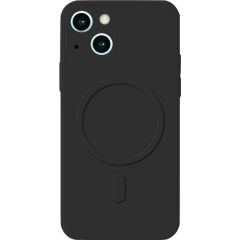 Cumpără acum Husa protectie compatibila cu iPhone 14 Pro Max, Liquid MagSafe, ring-shaped, magnetica, Negru de pe Sellect.ro