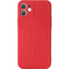Cumpără acum Husa protectie compatibila cu iPhone 14 Pro Max, Liquid MagSafe, ring-shaped, magnetica, Rosu de pe Sellect.ro