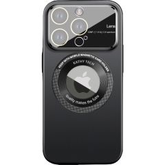 Cumpără acum Husa protectie MagSafe Kathy Tech, pentru Apple iPhone 13 Pro, Dublu Cerc, Negru de pe Sellect.ro