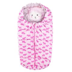 Cumpără acum Sac de dormit pentru copii - bebelusi - roz - 80x45/40 cm - Springos de pe Sellect.ro