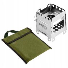 Cumpără acum Cuptor pentru camping - cu husa - model Survival - inox - 11.5/12.8x16 cm - NEO  de pe Sellect.ro
