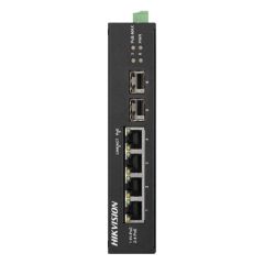 Cumpără acum Switch 4 porturi Gigabit PoE'2 porturi uplink SFP - HIKVISION DS-3T0506HP-E-HS de pe Sellect.ro
