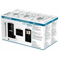 Cumpără acum Kit videointerfon 1 familie aparent 3,5 Electra touch line smart VKM.P1SR.T3S4.ELB04 de pe Sellect.ro
