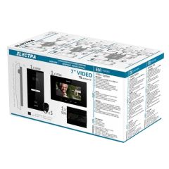 Cumpără acum Kit videointerfon 1 familie aparent 7 Electra touch line smart VKM.P1SR.T7S4.ELB04 de pe Sellect.ro