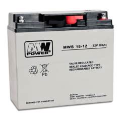Cumpără acum Acumulator 12V, 18Ah - MWS MWS12-18 de pe Sellect.ro